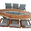 Diseño sin título Comedor ovalado 8 personas